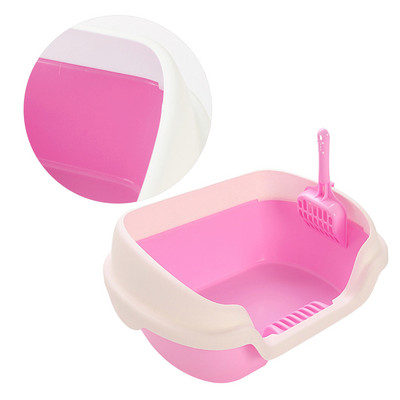 Kutija s pijeskom Kutija za mačke WC umivaonik Kutije Potrepštine Veliki mačići Mačke Prosijavanje Pokriveno Visoko čišćenje Otvorena posuda Samozatvoreni Mačići