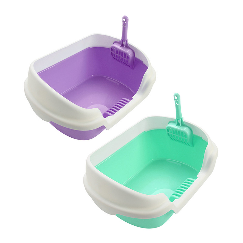 Kutija s pijeskom Kutija za mačke WC umivaonik Kutije Potrepštine Veliki mačići Mačke Prosijavanje Pokriveno Visoko čišćenje Otvorena posuda Samozatvoreni Mačići