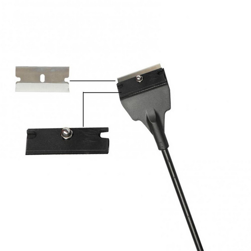 Akvārija aļģu skrāpju tvertņu tīrīšanas rīks Nerūsējošā tērauda alumīnija sakausējuma materiāls zivju tvertnes daudzfunkcionāls tīrīšanas rīku komplekts