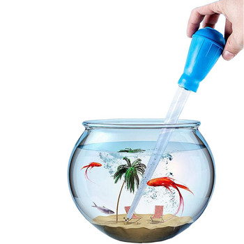 Ηλεκτρική σκούπα Lengthen Pipettes Aquarium siphon fish tank Ηλεκτρική σκούπα Απλό εργαλείο καθαρισμού για εναλλάκτη νερού ενυδρείου 28cm 45cm 30ml 50m