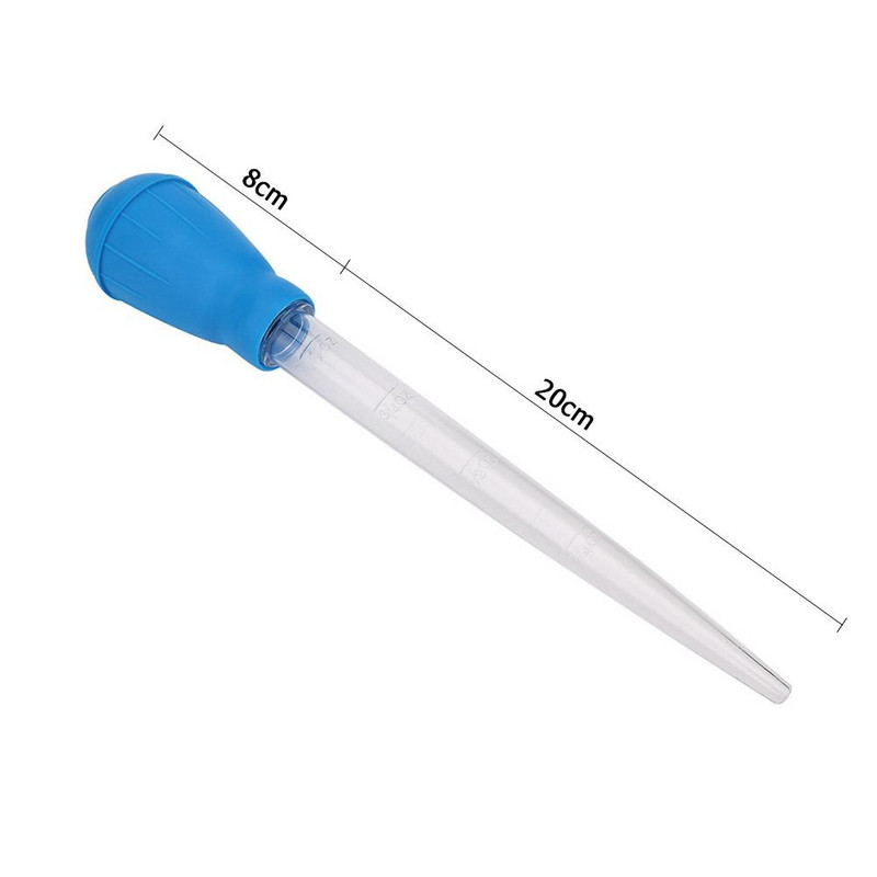 Lengthen Pipettes Akvārija sifons zivju tvertnes putekļu sūcējs Vienkāršs tīrīšanas līdzeklis akvārija ūdens mainītājam 28cm 45cm 30ml 50m
