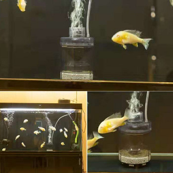 1PCS аквариумни риби, изпражнения Вакуумни резервоари за всмукване на оборски тор Филтър колектор Автоматични риби Водни домашни любимци Почистващи средства за дома