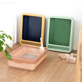 Poluzatvorena kutija za mačji pijesak s gornjim ulazom, samočišćenje, trener za mačji WC, poluzatvorena kutija za mačji pijesak, dezodorans Aseo Gato