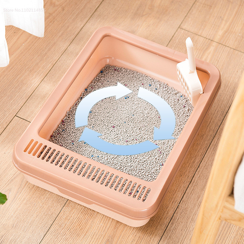 Poluzatvorena kutija za mačji pijesak s gornjim ulazom, samočišćenje, trener za mačji WC, poluzatvorena kutija za mačji pijesak, dezodorans Aseo Gato