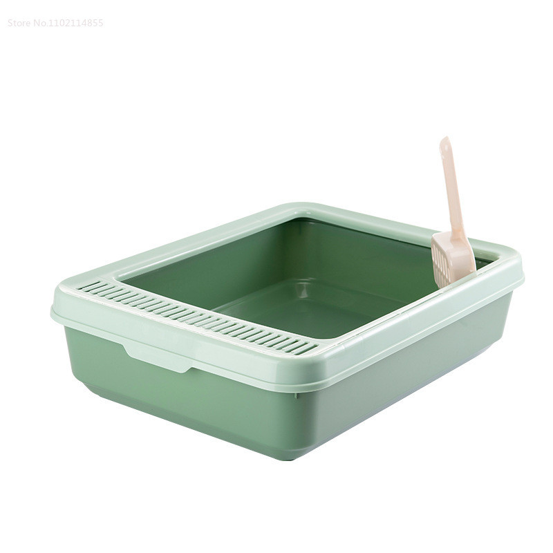 Poluzatvorena kutija za mačji pijesak s gornjim ulazom, samočišćenje, trener za mačji WC, poluzatvorena kutija za mačji pijesak, dezodorans Aseo Gato