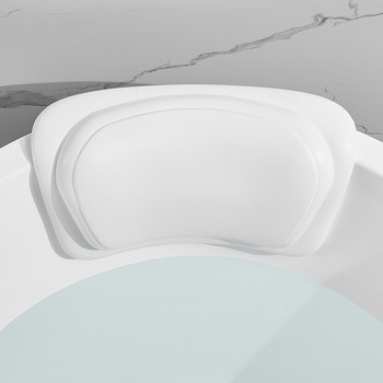 Високоеластични влакна СПА възглавница за баня Силиконова вендуза Облегалка за глава Неплъзгаща се Водоустойчива възглавница за врата и гърба Облегалка за глава за вана