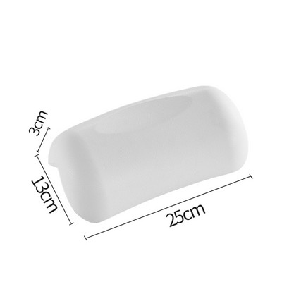 SPA jastuk od visokoelastičnih vlakana za kadu Silikonski vakuumski naslon za glavu Neklizajući vodootporni jastuk za vrat i leđa Naslon za glavu za kadu