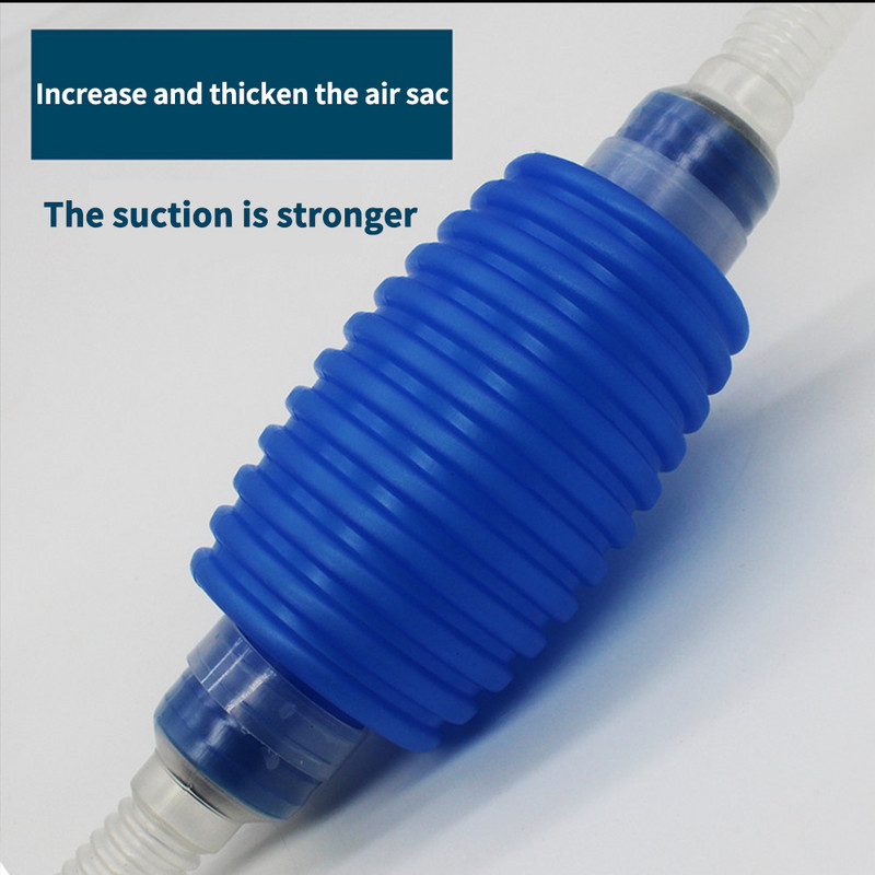 Sifon za akvarij Akvarij Sifon Vakuum Šljunak Čistač filtra za vodu Sifonska pumpa Ručna pumpa za čišćenje Siguran vakuum