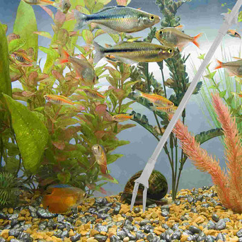 Tongs Aquarium Feeding Tank Tools Αξεσουάρ Aquascaping Tool Grabber Terrarium Reptile Οικιακό Υδάτινο Βολικό Συλλεκτικό Καθαρισμός