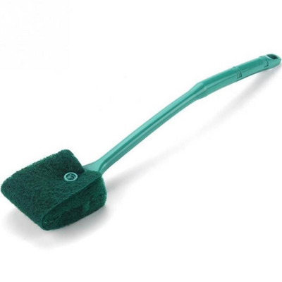 Pribor za čišćenje spremnika akvarija Dvostrana četka Ribe Alge Duga ručka Spužva za čišćenje Pribor za akvarij