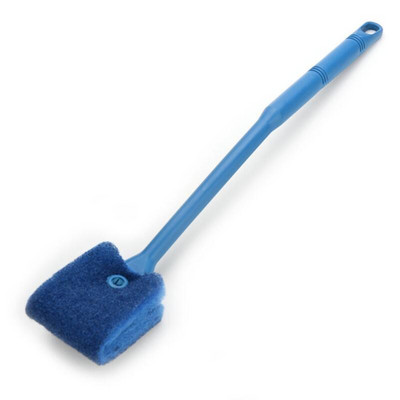 Pribor za čišćenje spremnika akvarija Dvostrana četka Ribe Alge Duga ručka Spužva za čišćenje Pribor za akvarij