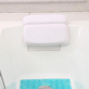 Μαξιλάρι κεφαλής μπανιέρας Υπέροχο μαξιλάρι στήριξης κεφαλής λαιμού μπανιέρας Λεία επιφάνεια μαξιλάρι μπάνιου ανθεκτικό στο καλούπι
