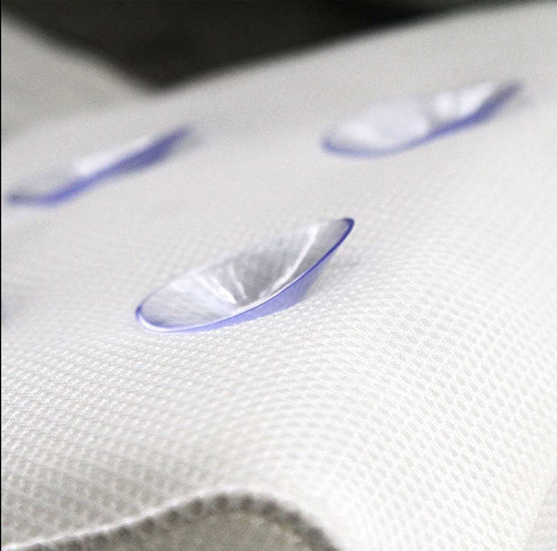 Elpojošs 3D tīklveida spa vannas spilvens ar piesūcekņiem Spa vannas spilvens putas mīkstas ūdensnecaurlaidīgas kakla muguras atbalsta vannas istabas aksesuāri