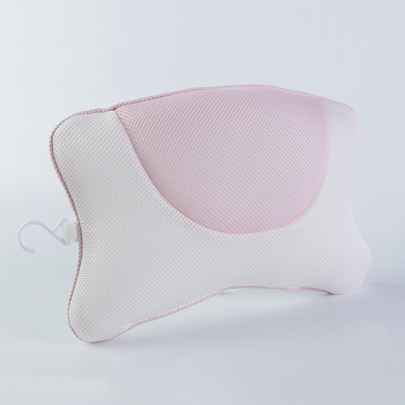 3D tīklveida jūras zvaigzne vannas spilvens 4 piesūcekņi biezināšana mājas vannas istabai neslīdošs vannas spilvens viesnīcas spa masāžas spilvens vannas spilvens