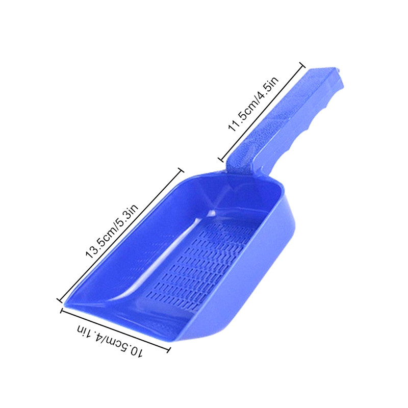 1 kom Fish Ank Voda Lopata za pijesak Lopata za čisti pijesak Plastična lopata Cilindar za travu Ravni pijesak Blato Abrazivna površina Alat za akvarij