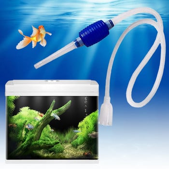 143cm Ενυδρείο Fish Tank Vacuum Gravel Water Filter Siphon Pump Εύκολο στη λειτουργία Cleaner Pump Safe Εργαλεία ηλεκτρικής σκούπας