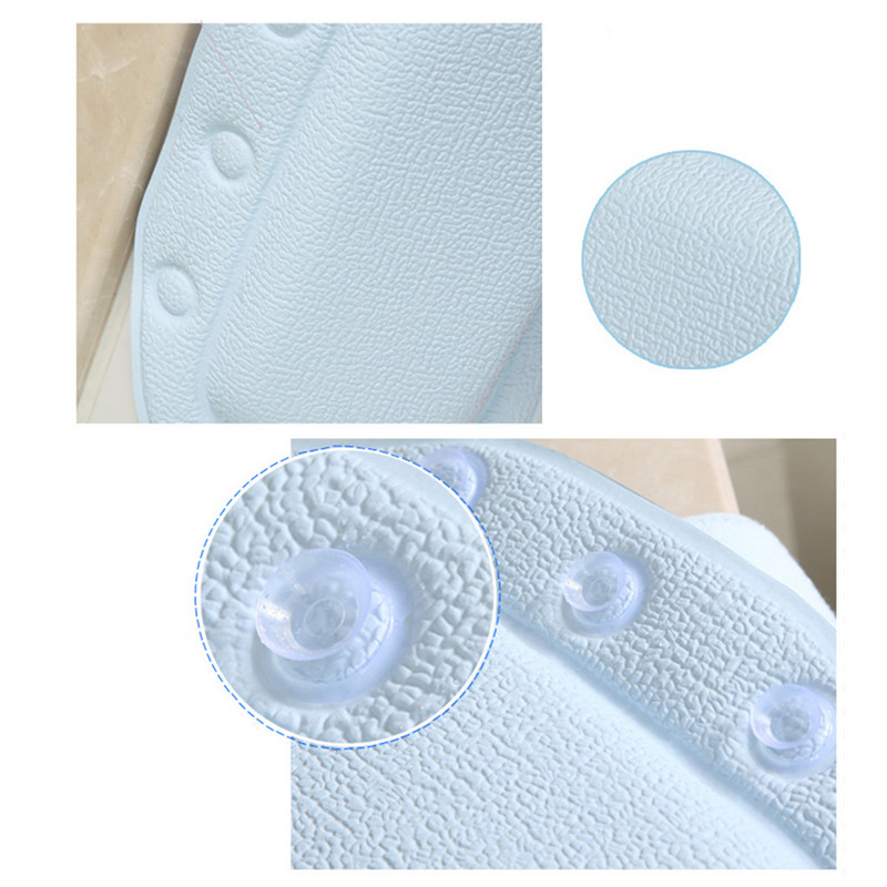 Jastuk za kadu Protuklizni naslon za glavu PVC jastuk za kadu s vakuumskom čašicom Vodootporni spa jastuk Kupaonski pribor za dom