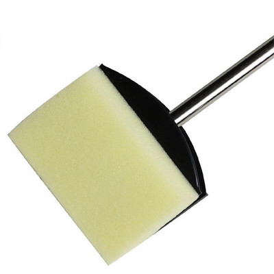 Četka za akvarij s dugom drškom Alat za čišćenje akvarija u akvariju Dvostrani spužvasti brisač stakla