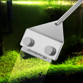 Stakleni akvarij od nehrđajućeg čelika, strugač za alge, čistač oštrice, aquario acessório čistač akvarija