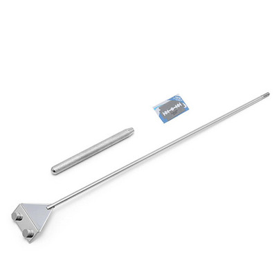 Stakleni akvarij od nehrđajućeg čelika, strugač za alge, čistač oštrice, aquario acessório čistač akvarija