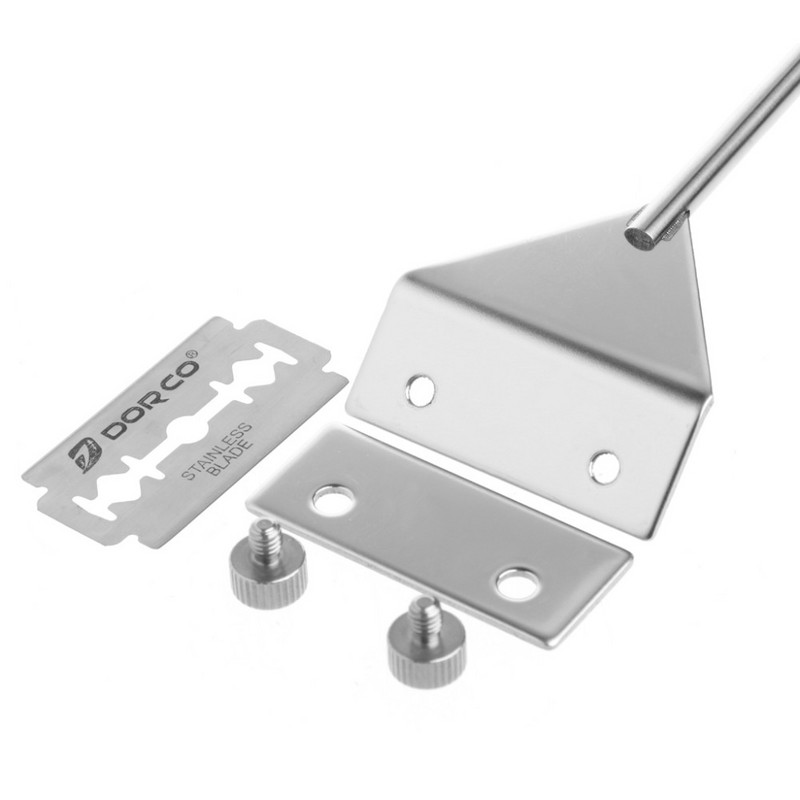 Stakleni akvarij od nehrđajućeg čelika, strugač za alge, čistač oštrice, aquario acessório čistač akvarija