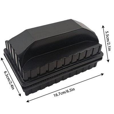 Magnetski strugač za alge za akvarij, četka za čišćenje stakla akvarija, alat za čišćenje magneta za plutajuće alge, četka za ribanje, sredstvo za uklanjanje algi