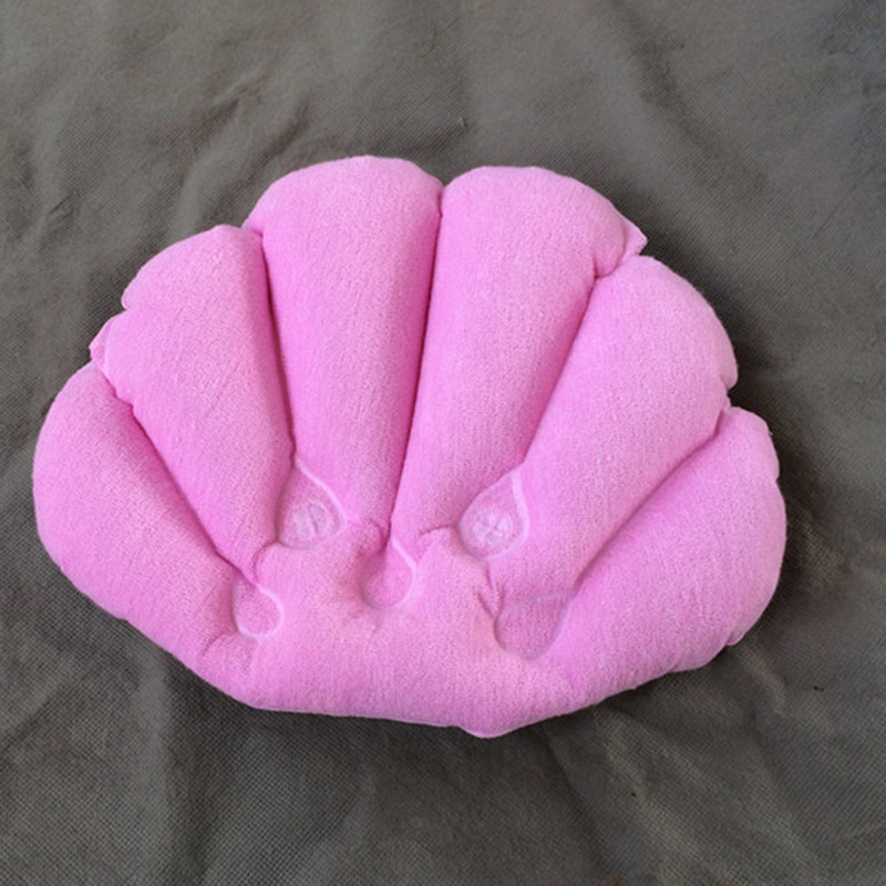 Spilvens Vanna Spa vanna Piepūšamais spilvens Vanna Neckergonomic galvas balsts Piesūcekņi Spilveni Apvalks Vannas istabas Duša Ūdensizturīgs Nav