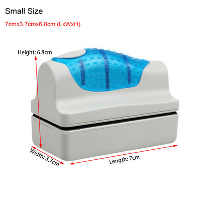 Male magnetske četke za akvarijske ribice Plutajući čisti stakleni prozor Strugač za alge Četka za čišćenje Pribor za akvarij