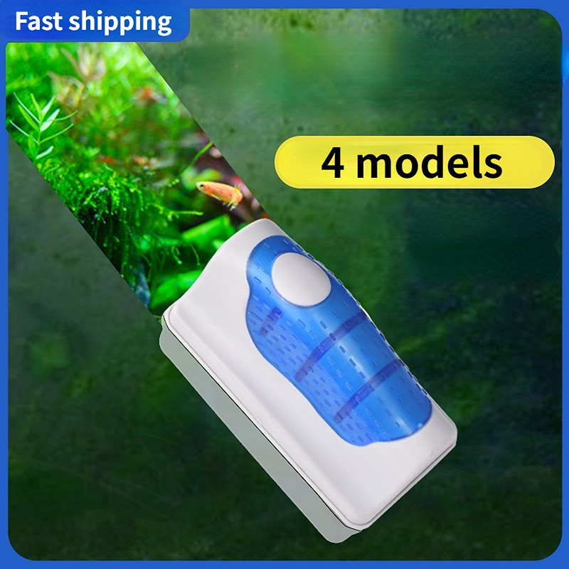 Male magnetske četke za akvarijske ribice Plutajući čisti stakleni prozor Strugač za alge Četka za čišćenje Pribor za akvarij