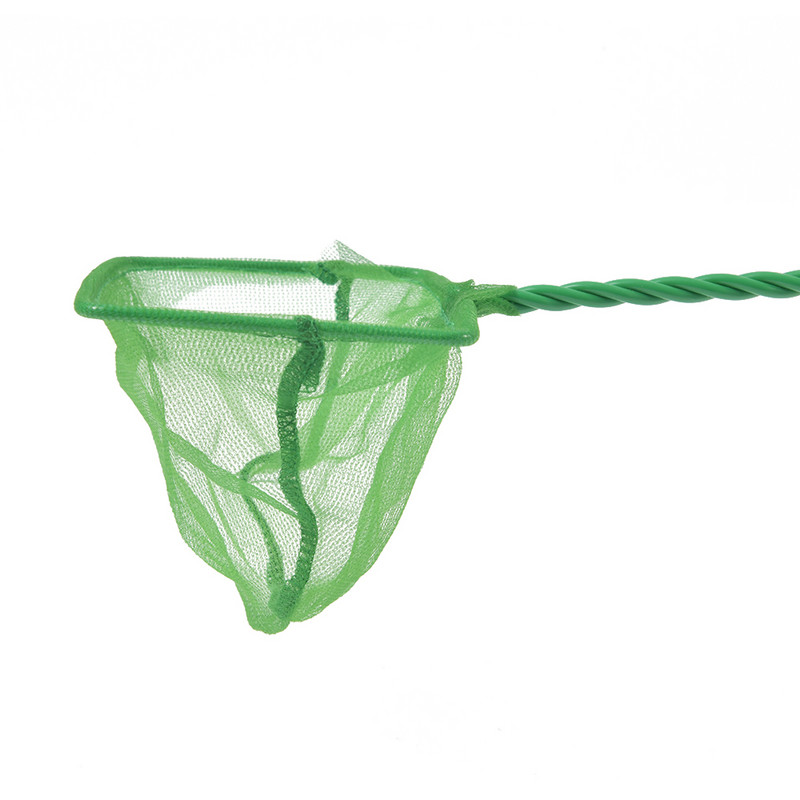 Prijenosna mreža za ribu, četvrtasti dodaci za akvarij s dugom ručkom, mreža za podlijetanje akvarija za ribu, akvarij za ribolov