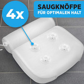 Jastuk za spa kadu Potpora za vrat i leđa Jastuk za naslon za glavu Podebljani za kućnu hidromasažnu kadu Kupaonski jastuk Dodaci za opuštanje glave