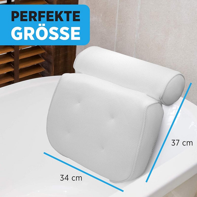 Jastuk za spa kadu Potpora za vrat i leđa Jastuk za naslon za glavu Podebljani za kućnu hidromasažnu kadu Kupaonski jastuk Dodaci za opuštanje glave