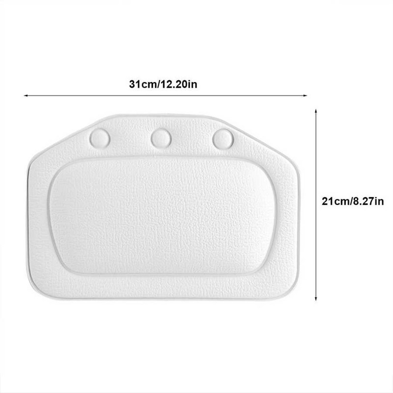 Soft Home Spa Jastuk za kupanje na napuhavanje Jastuk za kupanje Podstavljen od meke pjene Naslon za glavu Naslon za glavu Vrat SPA Jastuk za kupanje Vakumi za vrat