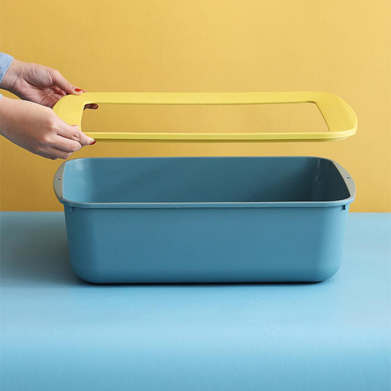 Otporna na prljavštinu, izdržljiva kutija s pijeskom za mačke, ekološki prihvatljiva noćna posuda za mačke, otporna na prskanje vode za svakodnevnu upotrebu