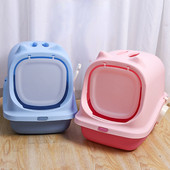 2022. Novi pribor za kućne ljubimce Potrepštine za mačke Zatvoreni veliki mačji WC Ulaz Kući Kutija s pijeskom za mačke Potpuno zatvorena Kutija za mačke Dodaci