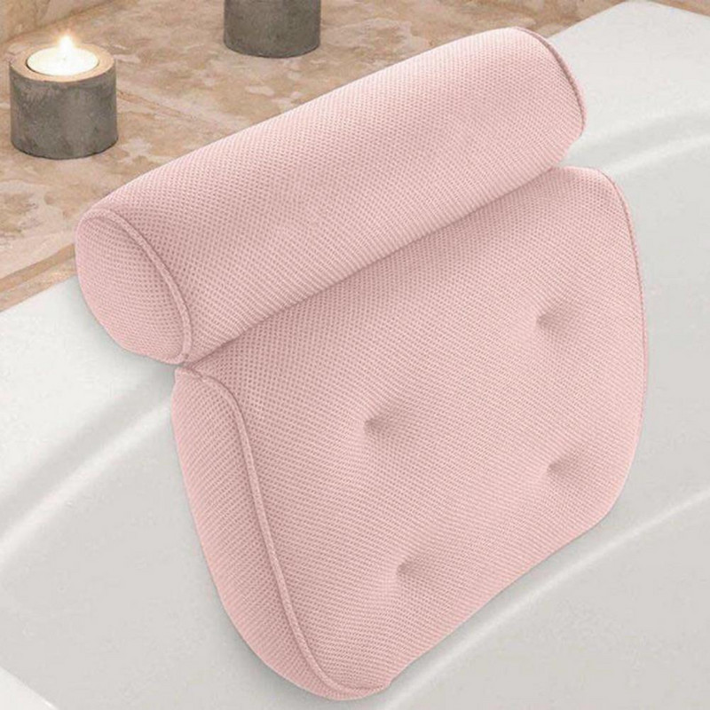 6 Neklizajuća usisna čašica Jastuk za kadu Naslon za glavu Jastuci za kadu Odgovara svim kadama Za glavu, vrat Potpora za ramena Spa jastuk Jastuk za spavanje