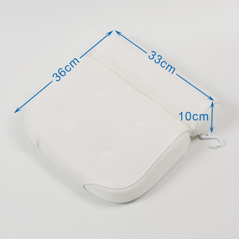 6 Neklizajuća usisna čašica Jastuk za kadu Naslon za glavu Jastuci za kadu Odgovara svim kadama Za glavu, vrat Potpora za ramena Spa jastuk Jastuk za spavanje