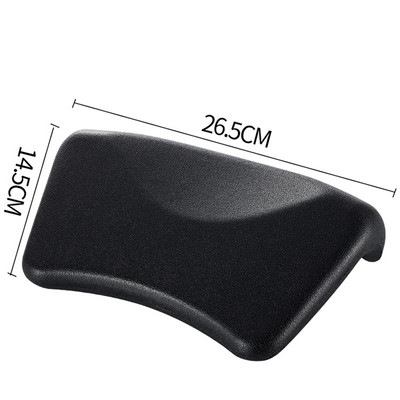 Home Comfort vannas galvas balsts ar piesūcekni Neslīdošs ūdensizturīgs SPA vannas spilvens kaklam balts pelēks melns vannas piederumi