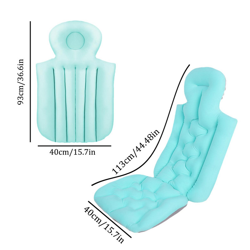 Jastuci za kadu Za glavu Višenamjenski jastuk za kupanje Spa Ramena i vrat Ergonomski jastuk za kadu Potpora za leđa za starije osobe