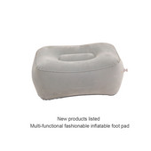 Jalatoe padi täispuhutav padi kõrge padi flokeeriv PVC jalapadi laua all õues reisimiseks