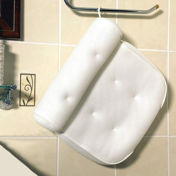 Μαξιλάρι μπάνιου SPA με βεντούζες Στήριγμα πλάτης λαιμού Παχύ μαξιλάρι προσκέφαλου μπάνιου για Αξεσουάρ μαξιλαριών για μπανιέρα σπα στο σπίτι