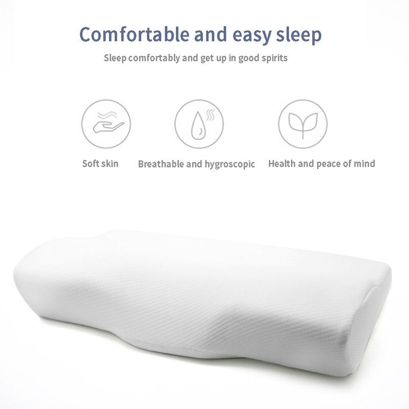 Ortopedinė kaklo pagalvė atminties putplasčio pagalvė miegui Gimdos kaklelio pagalvės kaklui
