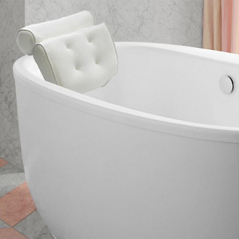 3D мрежеста възглавница за баня Мека водоустойчива СПА облегалка за глава Възглавница за вана с облегалка Вендуза Възглавница за врата Аксесоари за баня