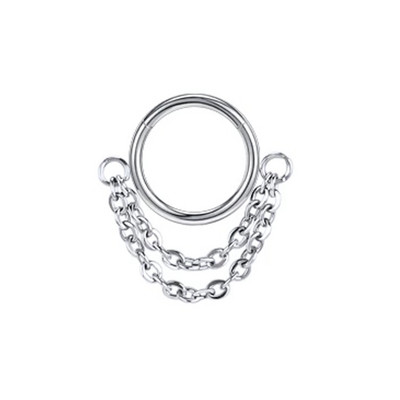 Bee Prsten za piercing nosa Prsten za piercing nosne pregrade Titanijski čelik Nariz piercing ušne hrskavice Tragus Goth piercing Nez Opal Bee