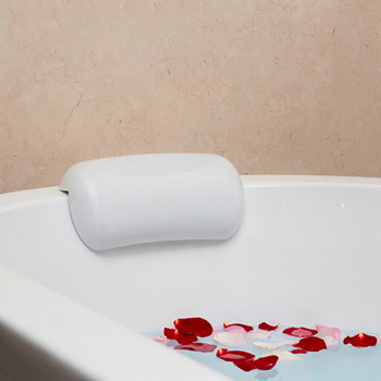 Възглавница за баня за вана Подпора за врата и гърба с вендуза Лесни за почистване Меки водоустойчиви аксесоари за баня