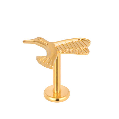 ASTM F136 Titanium BUŠILICA ZA UŠI Javorov list Kornjača Pčela Galeb Nitovi za uho Labret Naušnica za usne Hrskavica NAUŠNICA Nakit za piercing