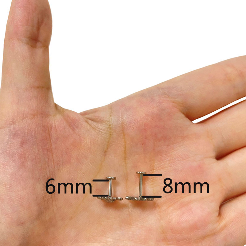 ASTM F136 Titanium BUŠILICA ZA UŠI Javorov list Kornjača Pčela Galeb Nitovi za uho Labret Naušnica za usne Hrskavica NAUŠNICA Nakit za piercing