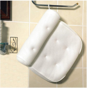 СПА възглавница за баня с вендузи за опора за врата и гърба Възглавница за глава, удебелена за домашна гореща вана Аксесоари за възглавница за баня