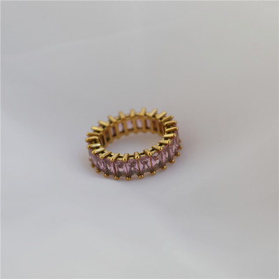 High End AAA Zirconia Pave Rings για Γυναικεία Δαχτυλίδια από ανοξείδωτο ατσάλι για γυναίκες