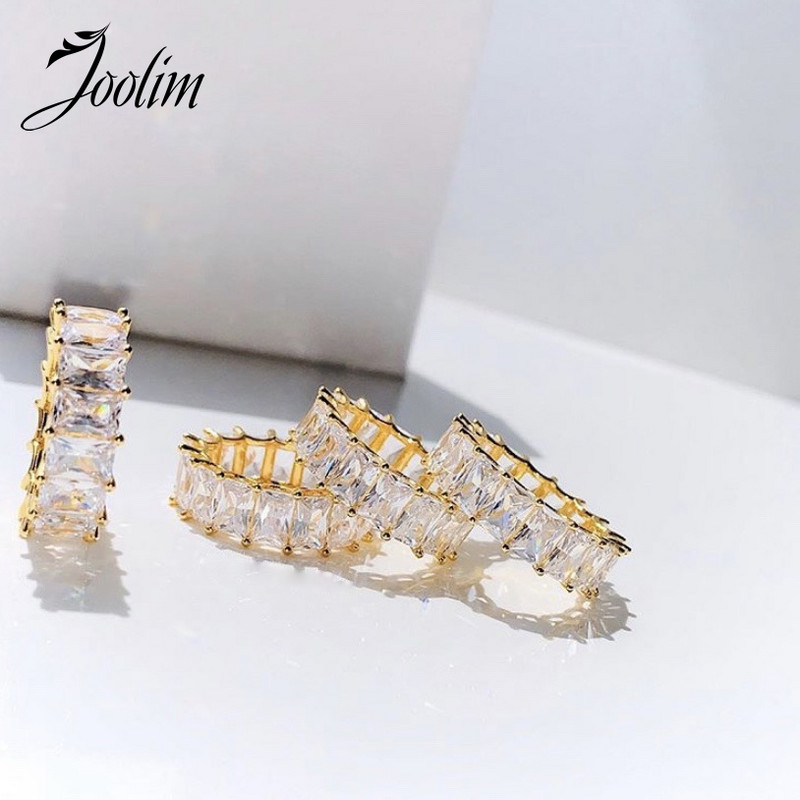 High End AAA Zirconia Pave Rings για Γυναικεία Δαχτυλίδια από ανοξείδωτο ατσάλι για γυναίκες